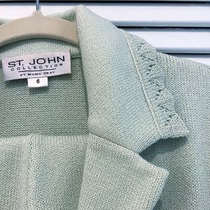 St. John mint green set